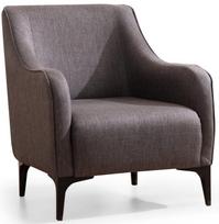 Fotelis Hanah Home Belissimo, tamsiai pilka, 77 cm x 94 cm x 87 cm