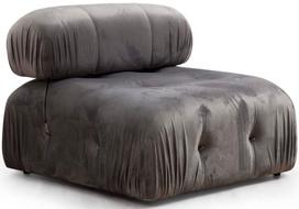 Fotelis Hanah Home Bubble O1, pilkas, 95 cm x 95 cm x 75 cm
