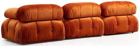 sofa kreslas fotelis - Fotelis Hanah Home Bubble 1R, oranžinis, 95 cm x 95 cm x 75 cm - 2 nuotrauka