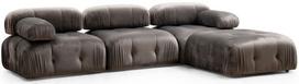 fotelis hanah - Fotelis Hanah Home Bubble L1, pilkas, 95 cm x 95 cm x 75 cm - 2 nuotrauka