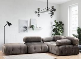 fotelis hanah - Fotelis Hanah Home Bubble L1, pilkas, 95 cm x 95 cm x 75 cm - 7 nuotrauka