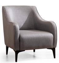 Fotelis Hanah Home Belissimo 560ARE1742, pilkas, 77 cm x 94 cm x 87 cm