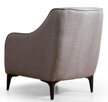 fotelis hanah - Fotelis Hanah Home Belissimo 560ARE1742, pilkas, 77 cm x 94 cm x 87 cm - 2 nuotrauka