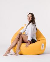 sedmaisiai xxl - Sėdmaišis Hanah Home Premium XXL 248FRN1173, geltonas - 5 nuotrauka