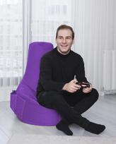 sporto suoliukas - Sėdmaišis Hanah Home EVA Sport 248FRN1119, violetinis - 5 nuotrauka
