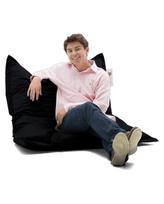 grindu pagalveles - Sėdynės pagalvėlė Hanah Home Bean Bag 100x100 248FRN1281, juodas - 2 nuotrauka
