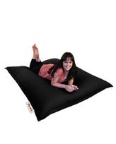 grindu pagalveles - Sėdynės pagalvėlė Hanah Home Bean Bag 100x100 248FRN1281, juodas - 5 nuotrauka