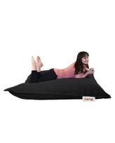 grindu pagalveles - Sėdynės pagalvėlė Hanah Home Bean Bag 100x100 248FRN1281, juodas - 7 nuotrauka