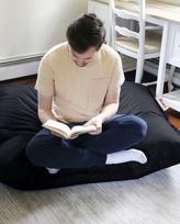 grindu pagalveles - Sėdynės pagalvėlė Hanah Home Bean Bag 100x100 248FRN1281, juodas - 8 nuotrauka