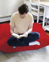 grindu pagalveles - Sėdynės pagalvėlė Hanah Home Bean Bag 100x100 248FRN1275, raudonas - 8 nuotrauka