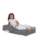 suolo kojos - Sėdmaišis Hanah Home Kids Single Seat Pouffe 248FRN1222, tamsiai pilka - 7 nuotrauka