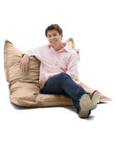 grindu pagalveles - Sėdynės pagalvėlė Hanah Home Bean Bag 100x100 248FRN1284, šviesiai ruda - 2 nuotrauka