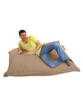 grindu pagalveles - Sėdynės pagalvėlė Hanah Home Bean Bag 100x100 248FRN1284, šviesiai ruda - 6 nuotrauka
