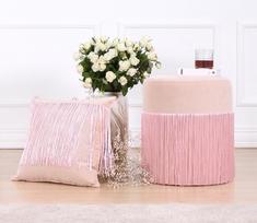 Pirkti Pufas Hanah Home Merkur, rožinis, 45 cm x 45 cm x 40 cm - Photo 6