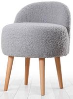 Pufas Hanah Home Rufmee, pilkas, 42 cm x 48 cm x 47 cm