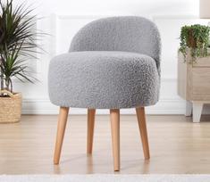 taburetes ir - Pufas Hanah Home Rufmee, pilkas, 42 cm x 48 cm x 47 cm - 2 nuotrauka