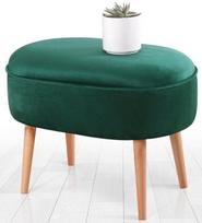 Pufas Hanah Home Moile, žalias, 44 cm x 63 cm x 47 cm