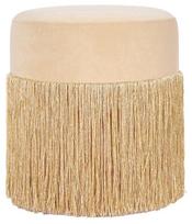 Pufas Hanah Home Merkur, aukso, 45 cm x 45 cm x 40 cm