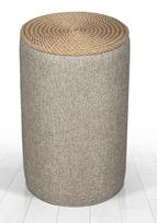 Pufas Hanah Home Filika, smėlio, 31 cm x 31 cm x 52 cm