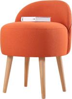Pufas Hanah Home Corvile, oranžinis, 48 cm x 42 cm x 47 cm