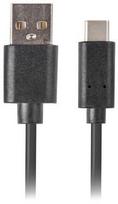 laidas usb a usb c 1m - Lanberg CA-USBO-31CU USB-C to USB-A 1m Black - 2 nuotrauka