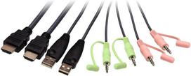kvm switch usb - Aten CS22H 2-Port USB 4K HDMI Cable KVM Switch with Remote Port Selector - 5 nuotrauka