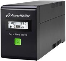 UPS Power Walker Line-Interactive 600VA 3x IEC C13, PURE SINE, RJ11/RJ45,USB,LCD