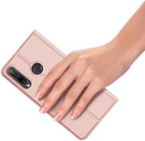 huawei p40 pro - Dux Ducis Skin Pro Bookcase For Huawei P40 Lite E Pink - 8 nuotrauka
