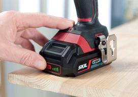 skil suktuvas -  Skil 3008AC, 18 V, 2000 mAh - 3 nuotrauka