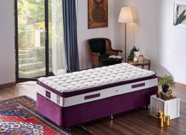 kalune design ciuzinis 120×200 - Kalune Design Čiužinys Violetinė 120x200 cm Single Size Padded Soft Mattress - 2 nuotrauka