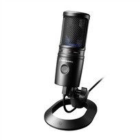 kondensatoriniai mikrofonai - Audio Technica AT2020USB-X  (Juodas) - 2 nuotrauka