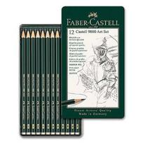 eskizavimo rinkinys - Pieštukai eskizavimui Faber-Castell 9000 Art Set, 8B-2H, 12vnt. - 1 nuotrauka