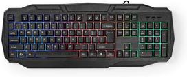 gaming klaviaturos - Nedis Combo EN, juoda - 3 nuotrauka