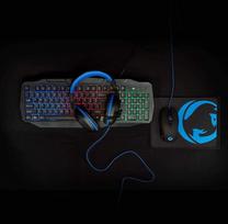 gaming klaviaturos - Nedis Combo EN, juoda - 8 nuotrauka