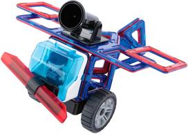 magnetines detales - Magformers Amazing Police & Rescue Set, 26 vnt. - 5 nuotrauka
