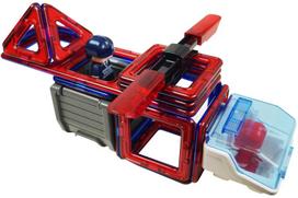 magnetines detales - Magformers Amazing Police & Rescue Set, 26 vnt. - 6 nuotrauka