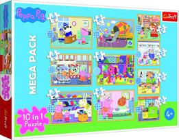 peppa pig puzzle - Trefl Peppa Pig 90383, 329 vnt. - 1 nuotrauka