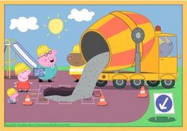 peppa pig puzzle - Trefl Peppa Pig 90383, 329 vnt. - 4 nuotrauka