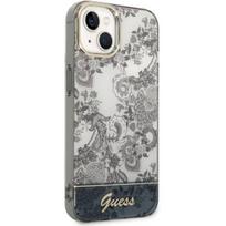 Guess "PC/ TPU Toile De Jouy Case iPhone 14 Plus (GUHCP14MHGPLHG)" Grey