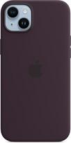 apple iphone 14 silicone case with magsafe - APPLE iPhone 14 Plus Silicone Case with MagSafe - Elderberry - 1 nuotrauka