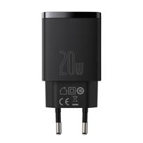 3 usb port charger -  Baseus USB + Type-C 20W juodas CCXJ-B01 - 5 nuotrauka