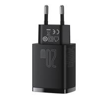 3 usb port charger -  Baseus USB + Type-C 20W juodas CCXJ-B01 - 7 nuotrauka