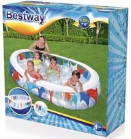 senukai baseinai - Pripučiamas baseinas 229 x 152 x 51 cm 54066 Bestway - 5 nuotrauka