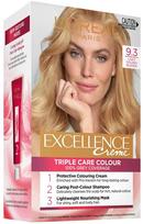L'Oreal Excellence Creme, Natural Light Golden Blonde, 9.3, 0.176 l