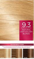 plauku dazai excellence - L'Oreal Excellence Creme, Natural Light Golden Blonde, 9.3, 0.176 l - 2 nuotrauka