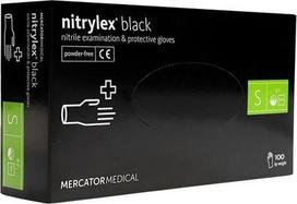 dydis s - Mercator Nitrylex Black, S dydis, 100vnt - 1 nuotrauka