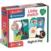 day night zaidimas - Clementoni Little Match Night And Day - 1 nuotrauka