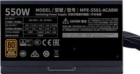 cooler master mwe - COOLER MASTER MPE-5501-ACABW-BEU - 4 nuotrauka