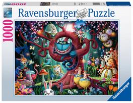 Dėlionė Ravensburger Alice in Wonderland Almost Everyone Is Mad 164561V, 1000 vnt.