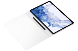 samsung galaxy tab s7 fe deklas - Samsung "EF-ZX800PWE Note View Cover Galaxy Tab S7+/ S7 FE/ S8+" White - 2 nuotrauka